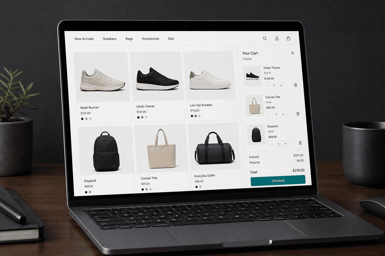 Sonhulo, Fashion website direction
